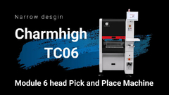 TC06 module universele 6 hoofd pick en plaats machine breedte 89cm smalle desgin