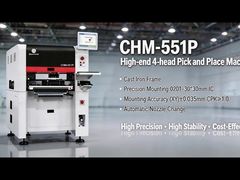 Gietijzeren frame 4-kops pick-and-place machine CHM-551P mixmontage