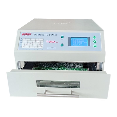 T962A met de Terugvloeiingsoven 300*320mm 1500w IC Heater Infrared Soldering Station van Uitlaatbenchtop