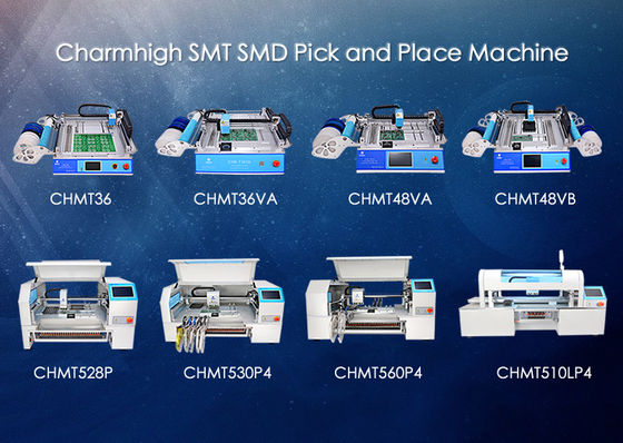 Charmhighsmd Oogst en Plaatsmachine, SMT-Plaatsingsmachine 8 Modellenprototyping