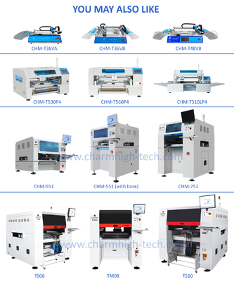Charmhigh CHM551 SMD pick and place machine met hoge precisie voor 0201 / QFN / BGA