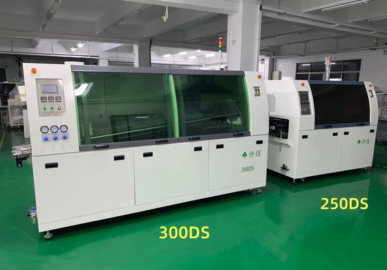 Loodvrije golfsoldeermachine 250DS 300DS 350DS met automatisch vervoer voor PCB-DIP-productielijn