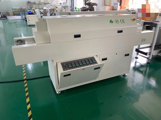 Semi-Auto 3250 soldeerpasteprinter, CHM-551 pick place machine, 830 reflow oven