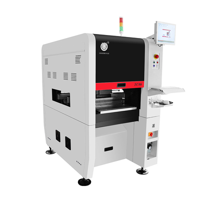 Nieuwe smal ontworpen TC06 High Precision Module SMT Pick and Place Machine 6 Heads Support 01005