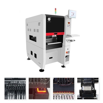 Smal ontworpen TC06 High Precision Module SMT Pick and Place Machine 6 Koppen Steun 01005