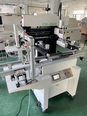 EW-5688 Volledig geautomatiseerde soldeerpasta-printer met blindprinting en PCB-laden