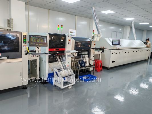 TC06 smalle 6-kop hogesnelheids SMT pick and place machine met geïntegreerd gietijzeren platform