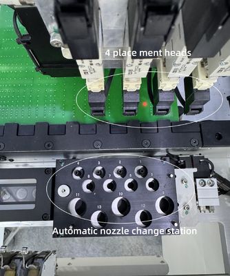 Hoogprecisie Kleine SMT-productielijn 3040 Stencil Printer CHM-551 SMT Chip Mounter Reflow Oven