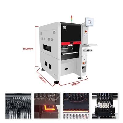 Hoogwaardige 6-kops Module Pick-and-Place Machine TC06 Volautomatische PCB-assemblage