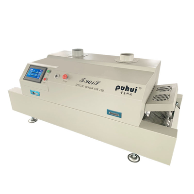 T961S Oven 1000*350mm Solderend Oven Puhui t-961S, 6 Temperatuurstreek van de touch screenterugvloeiing