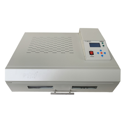 Groot soldeergebied T962C SMT reflow oven infrarood IC-verwarmer 2500w, LED reflow soldeermachine
