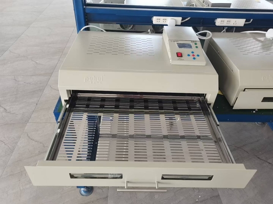 Groot soldeergebied T962C SMT reflow oven infrarood IC-verwarmer 2500w, LED reflow soldeermachine