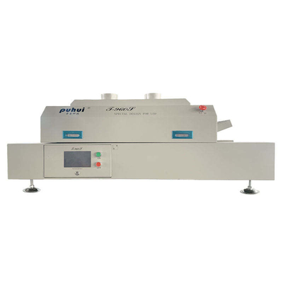 T960S SMT reflowoven 960*300 mm soldeerverwarmer aanraakscherm 5 Temperatuurzone