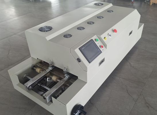 T981 Oven voor de terugvloeiing van de bankketen Loodvrij 8-zone BGA-soldering Dubbelzijdig PCB