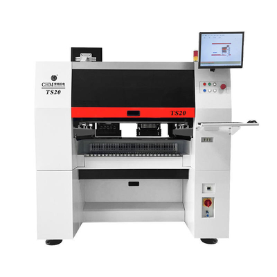 20 koppen Dual-arm Dual-lane High Speed TS20 Automatic SMT Pick and Place Machine PCB Assembly