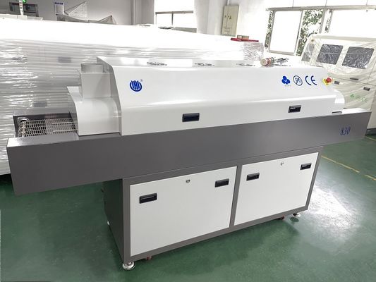 CHM-F830 Verticale SMT Reflow Oven 8 Temperatuurzones 1400*300mm Hete Lucht Soldeermachine