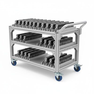 Panasonic CM402/602/NPM Feeder Storage Cart, Feeder Trolley 30pcs 2 lagen