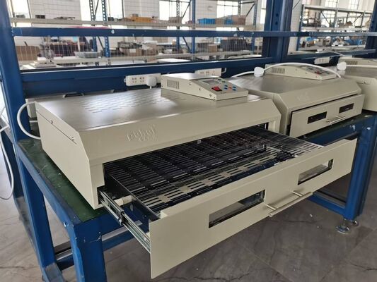 Hoge precisie kleine SMT-lijn met 3040 Printer CHM-551 Mounter T961 Oven