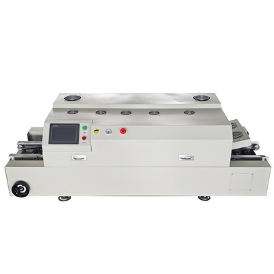 T981 Oven voor de terugvloeiing van de bankketen Loodvrij 8-zone BGA-soldering Dubbelzijdig PCB