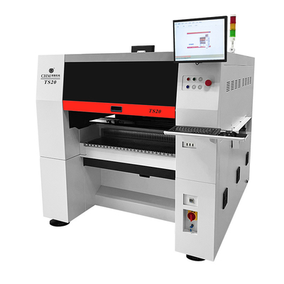TS20 20-kops SMT Pick-and-Place Machine Dubbelsporig High-speed Mounter