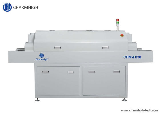 CHM-F830 Verticale SMT Reflow Oven 8 Temperatuurzones 1400*300mm Hete Lucht Soldeermachine