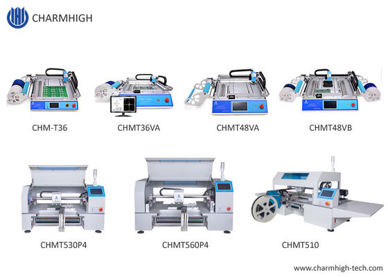 Charmhigh 7 modelleert de Oogst van Desktopsmt SMD en Plaatsmachine, Kleine PCB-aanpassingsmachine